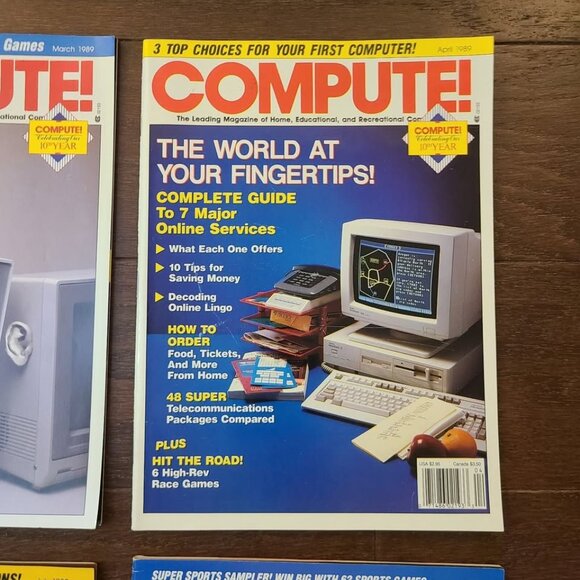 Compute! Computer Magazine 1989 Full Year January to December - Picture 5 of 10
